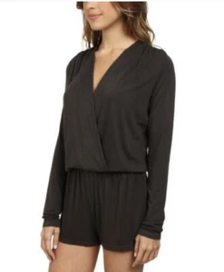 Young Fabulous & Broke Women's Gray Green Howell Long Sleeve Romper Size XS - Picture 1 of 8