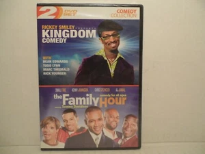 2 DVD Set Comedy Collection Rickey Smiley KINGDOM COMEDY + the Family Hour Tommy - Picture 1 of 12