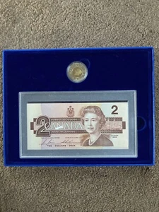 1996 Canada $2 Proof Coin and Bank Note Set - Picture 1 of 2