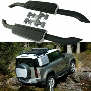 Fits for Land Rover Defender 90 L663 2020-2024 Side Step Running Board Nerf Bar - Picture 1 of 9