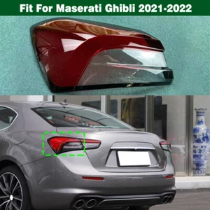 Left Rear Outer Tail Light Lens Cover Housing Cap For Maserati Ghibli 2021-2022 - Foto 1 di 9