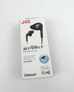 JVC Gumy Sport Wireless Bluetooth Earbuds (Black) New Sealed - Picture 1 of 5
