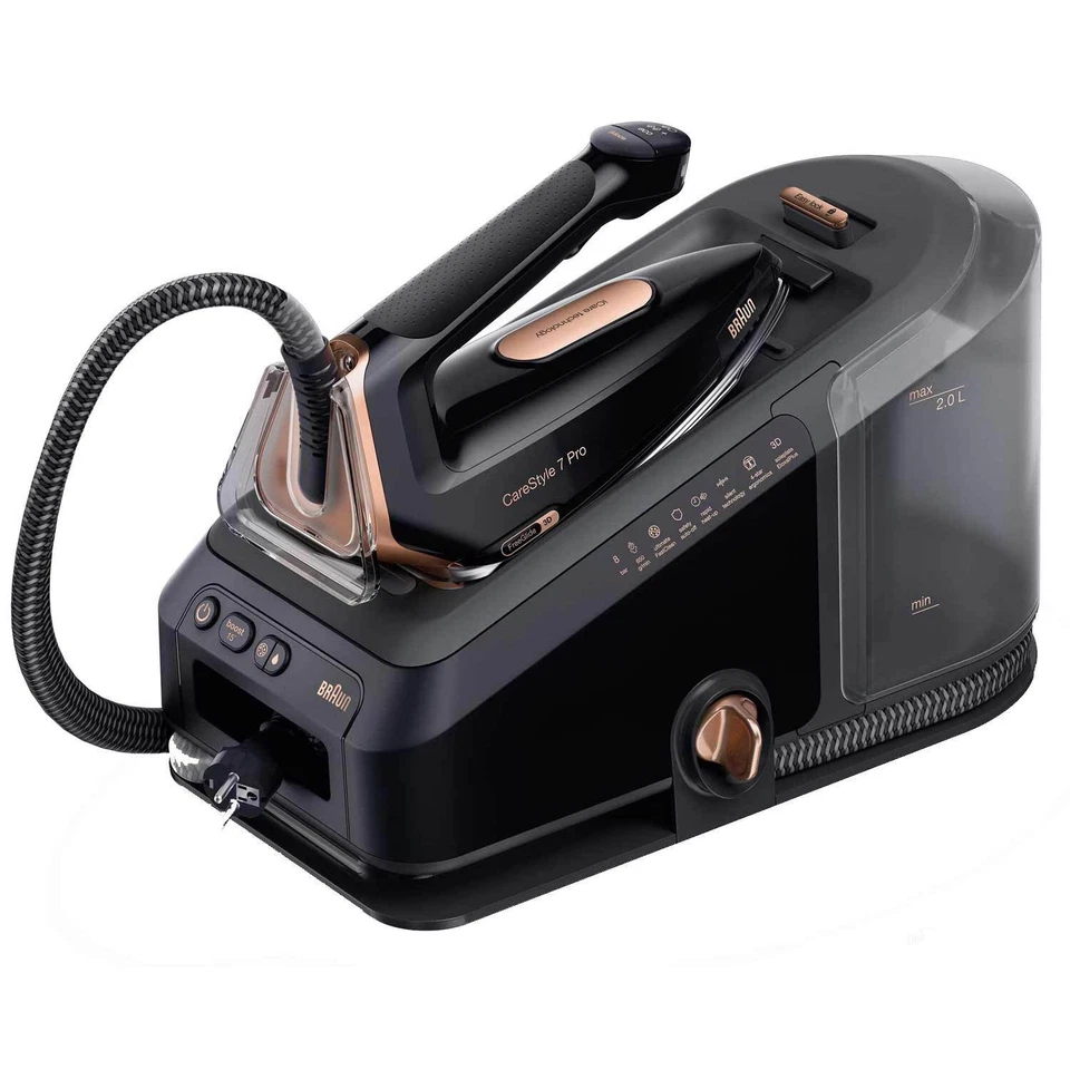 Braun IS 7286 BK CareStyle 7 Pro Dampfbügelstation 2.700 Watt Bügeleisen - Bild 1 von 1