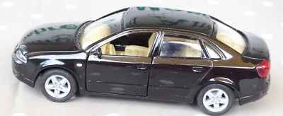 Welly PKW Audi A4, 3.0 Limousine Nera, 1/43, Ben Conservata, 1:43 - Immagine 1 di 4