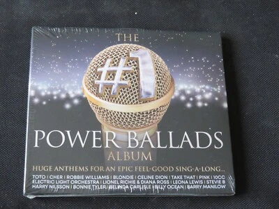 Various Artists - The #1 Power Ballads Album (NEW SEALED 3 x CD 2021) - Image 1 of 4
