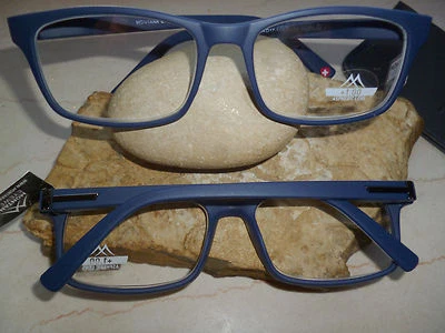 MONTANA EYEWEAR Wenn Lesebrille...dann Montana MR73B matt blau +1,0 +1,5 +2,0 +3,0 +3,5 NEU