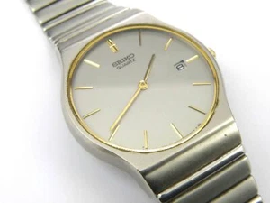 Gents 5Y39-8020 Classic Vintage Seiko Quartz Dress Watch - Picture 1 of 8
