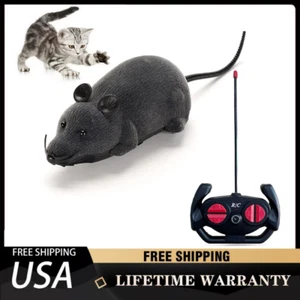 Remote Control RC Rat Mouse MICE Wireless For Cat Dog Pet Toy Novelty Gift - Picture 1 of 13