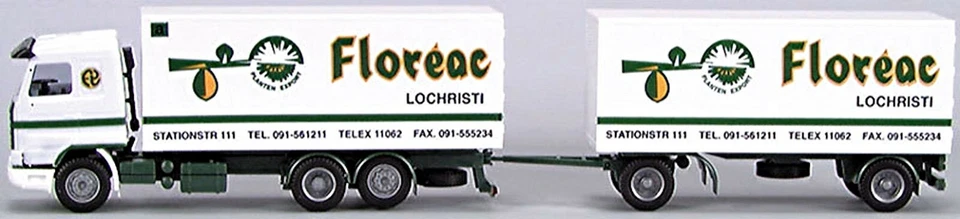 Scania 113M SL Topline Box Truck Floreac Lochristi 1:87 AWM 5712.2 - Image 1 of 1