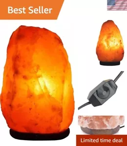 Versatile Himalayan Salt Lamp Night Light with Adjustable Ambiance Control - Picture 1 of 9