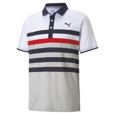 red puma golf shirt
