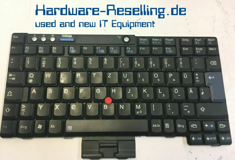 Teclado Original Keyboard Qwertz Lenovo IBM 42T3438 42T3470 KS90-GR - Imagen 1 de 2