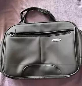 Samsonite Brown Laptop Briefcase Bag Business Travel Carry Case 16.5x12x6.5 - Afbeelding 1 van 7