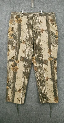 Spartan Realtree Pants Mens 2XL XXL Green Camouflage Cargo Hunting Outdoor USA - Image 1 of 4