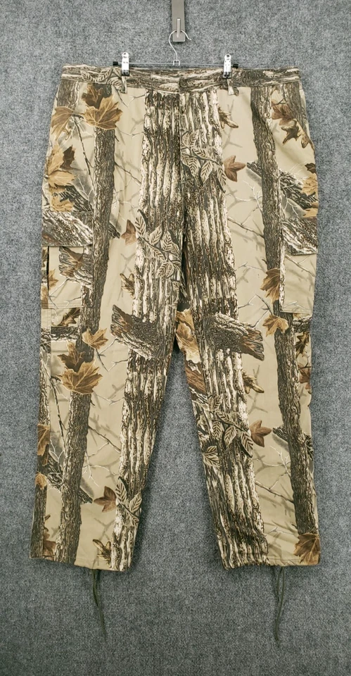 Spartan Realtree Pants Mens 2XL XXL Green Camouflage Cargo Hunting Outdoor USA - Image 1 of 4