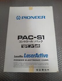 NEW Laser Active Mega Drive Pack PAC-S1 Pioneer LaserActive *HOLY GRAIL WOW*