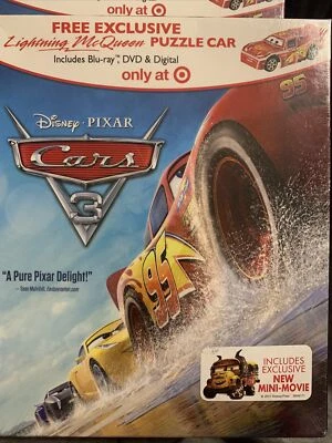 Cars 3 Blu-Ray /DVD Digital Target Exclusive NEW Sealed Special Edition - Image 1 of 2