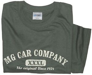 T-Shirt MG CAR COMPANY XXXL Design 100 % Baumwolle Med - XXL