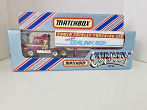Matchbox Convoy CY16 Sealink British Ferries Edwin Shirley Scania Box Truck Semi - Picture 1 of 8