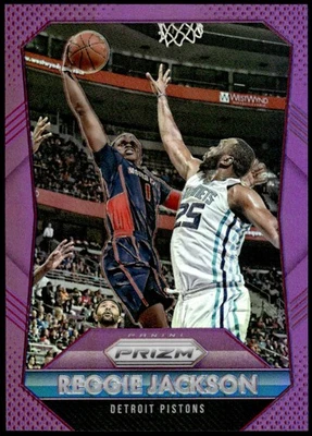 2015-16 Panini Prizm #160 Reggie Jackson Purple Prizms #/99 E1 Foto 1 de 2