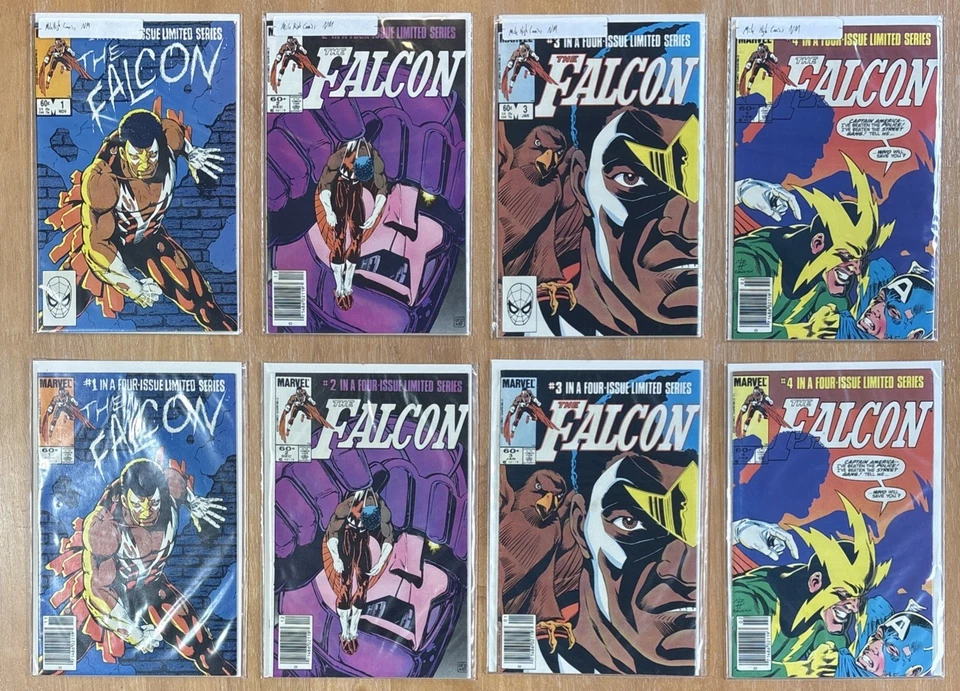 The Falcon #1-4 Complete Mini-Series Marvel 1983 1st Solo Run (Two Sets) NM! - Image 1 of 1