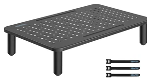 BONTEC Monitorständer Bildschirm Erhöhung Ständer Mesh-Plattform für Laptop 25kg - Bild 1 von 7