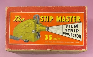 Vintage The Stip Master 35mm Film Strip Projector with Original Box UK Made - Picture 1 of 8