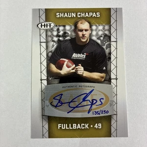 2011 SAGE HIT Autographs Shaun Chapas Auto Georgia Bulldogs #A29 - Picture 1 of 2