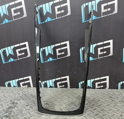 OEM 2012-2018 AUDI S6 C7 A7 A6 Carbon Fiber Center Console Frame Trim Surround Foto 1 de 4