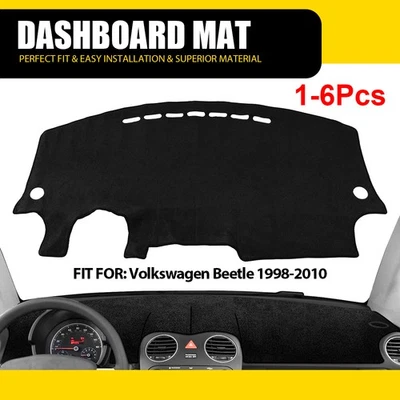 Alfombrilla para tablero de instrumentos para Volkswagen Beetle 1998-2010 1-6 piezas Foto 1 de 4