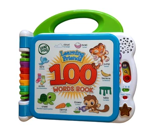 LeapFrog 601503 Imparare Amici 100 Parole Libro per Bambini Educativo e Interattivo - Foto 1 di 8