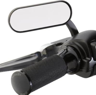 2008-2025 Harley-Davidson FL FX ELW Smooth Grips TBW Black Arlen Ness 07-323 - Imagem 1 de 3