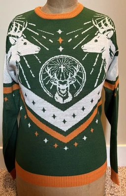 Suéter de Ciervo Shinesty Jagermeister Para Hombres Pequeño Ciervo Bucks Feo Navidad Foto 1 de 4