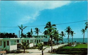 Neunundzwanzig Palmen Cottage Court Ft. Myers Beach Florida Postkarte - Bild 1 von 2