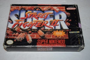 Super Street Fighter II Super Nintendo SNES Video Game Cart w/ Box Only - Picture 1 of 4