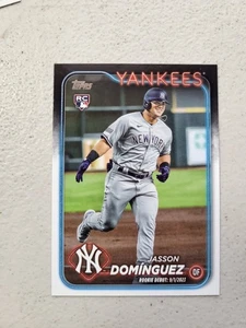 2024 Topps Update Series - Rookie Debut Jasson Dominguez #US175 (RC) NM - Bild 1 von 2