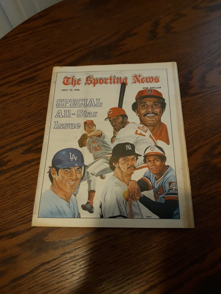 JULY 15,1978-THE SPORTING NEWS-ALL-STAR GAME ISSUE(MINT) Foto 1 de 1