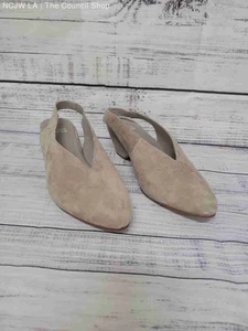 Women's Eileen Fisher Taupe Slingback Shoe Size 8 - Picture 1 of 4