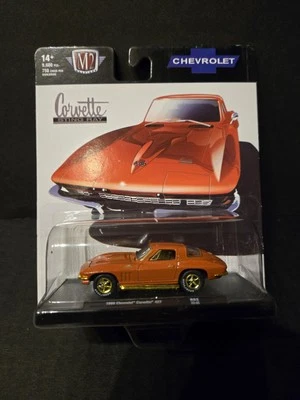 M2 Machines Gold Chase 1 of 750 1966 Chevrolet Corvette 427 1:64 Diecast - Image 1 of 4