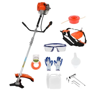 Gas String Trimmer, 52cc Weed Wacker Gas Powered, 2 in 1 Cordless Hedge Trimmer - Picture 1 of 8