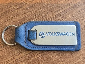 Keyring Key Ring - Vintage VW Volkswagon Key Fob Dealer Dealership - Picture 1 of 2