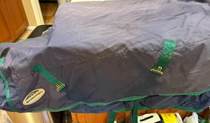 Weatherbeeta Landa Standard Lite Weidedecke ~ marine/grün 72 Zoll ~ gebraucht - Bild 1 von 8