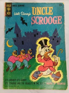 Onkel Dagobert Gold Schlüssel Silver Age Comic 1966 Disney #63, Spukhaus Halloween - Bild 1 von 12