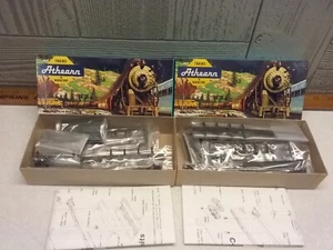 2 Athearn HO 5550 5560 Embalaje: Extremos, Inter Sin Decorar Nuevo - Imagen 1 de 14