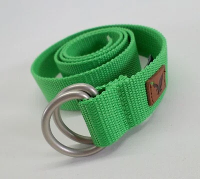 American Eagle Outfitters D Ring Belt 32 34 36 XS S Green - Image 1 of 4