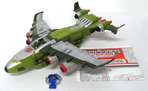 Hasbro Transformers Cybertron Jetfire 2005 Ultra Class NO MISSILES *READ* - Picture 1 of 10