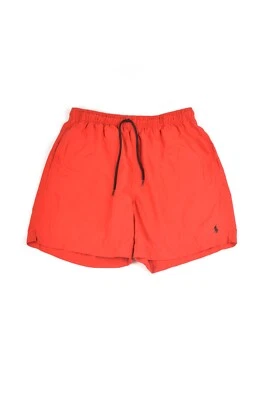 Polo Ralph Lauren Vintage Red Nylon Shorts Trunks Made in Taiwan 67206 Size L - Image 1 of 4