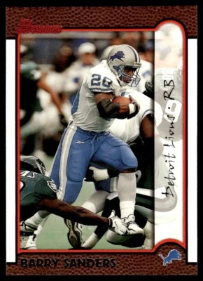 1999 Bowman Barry Sanders #149 - Imagem 1 de 2