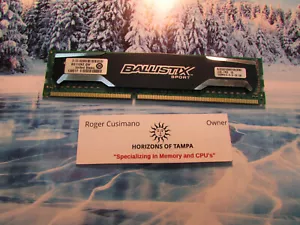 BALLISTIX 2GB DDR3 1333 Mhz KIT BLS2G3D1339DS1S00.8FMR CRUCIAL - Picture 1 of 1
