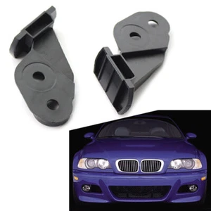 Pair Front Bumper Cover Mount Supports For BMW 3 Series E46 1999-2006 2005 2004 - Picture 1 of 9